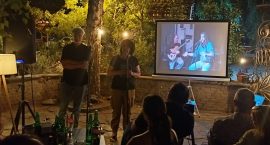 Ненад Стевовиќ и Елизабета Баковска. Фото: Мета.мк.